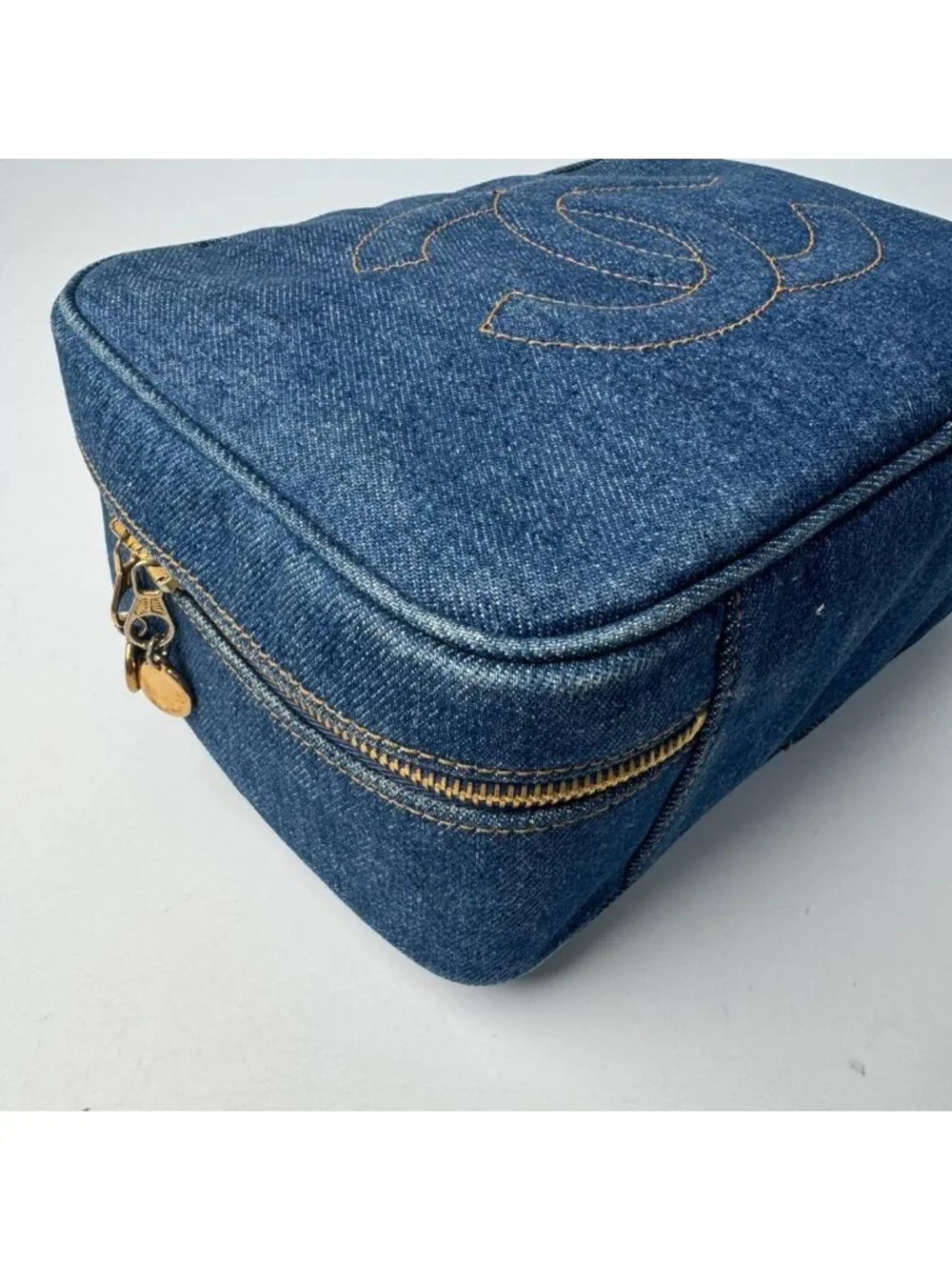 Chanel Denim Vanity Bag 2-Way